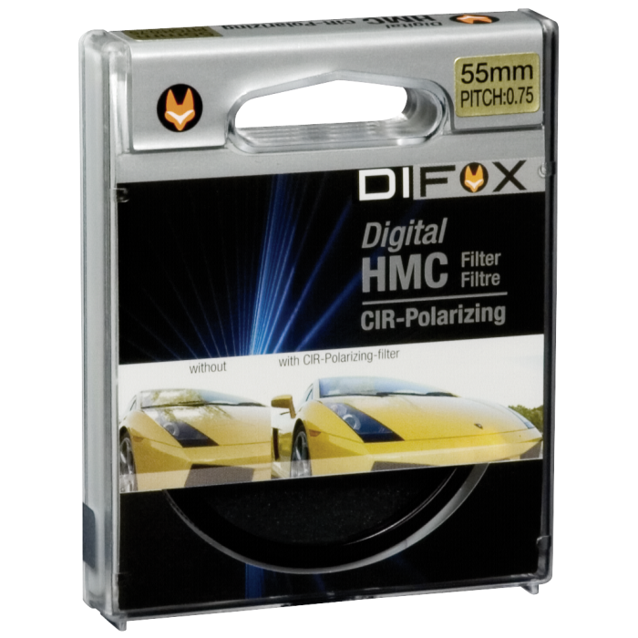 Filtr Difox Polaryzacyjny kołowy HMC DIGITAL 55 mm