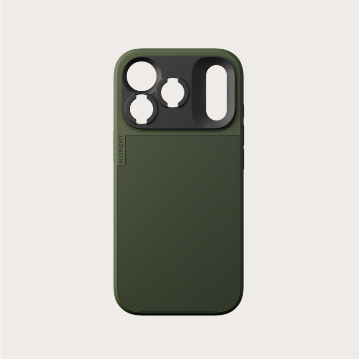 Moment Camera Case for iPhone 18 Pro - Compatible with MagSafe - Olive