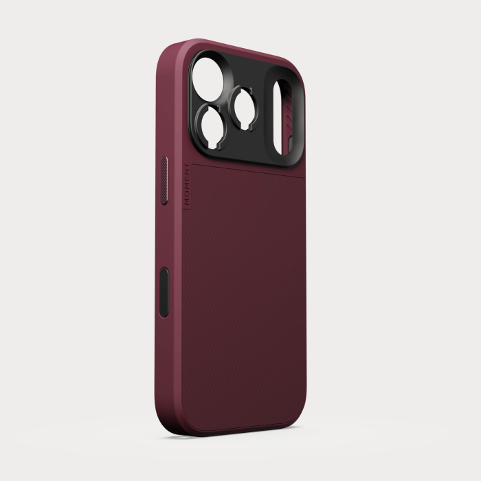 Moment Camera Case for iPhone 18 Pro Max - Compatible with MagSafe - Burgundy