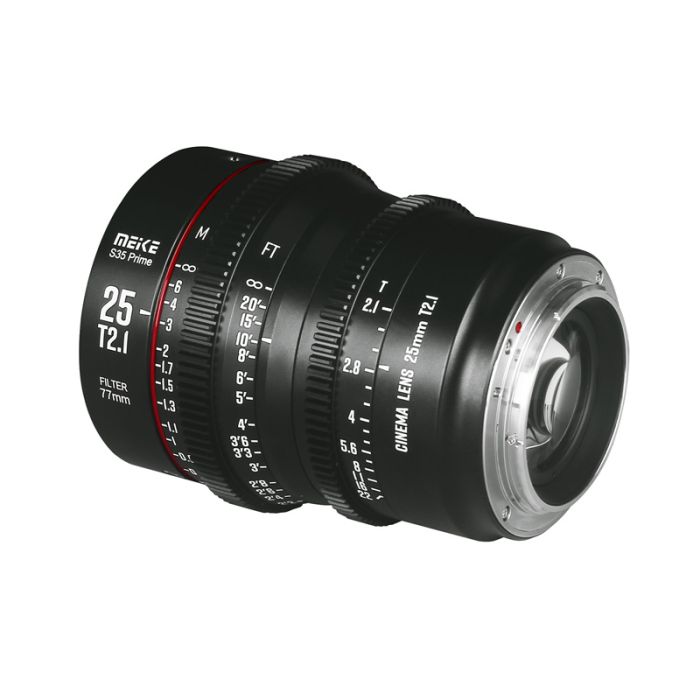 Meike 25mm T2.1 Super35 Prime Cine Lens