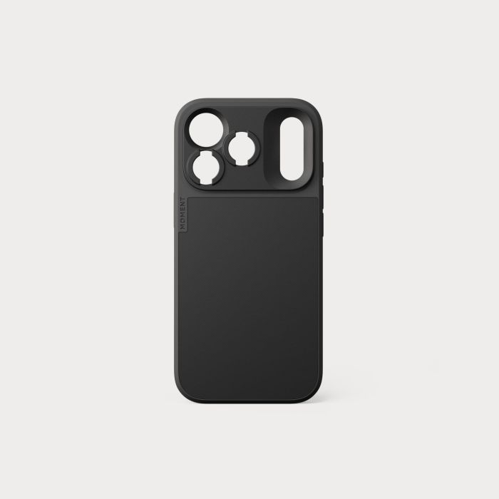 Moment Camera Case for iPhone 17 Pro Max - Compatible with MagSafe - Black