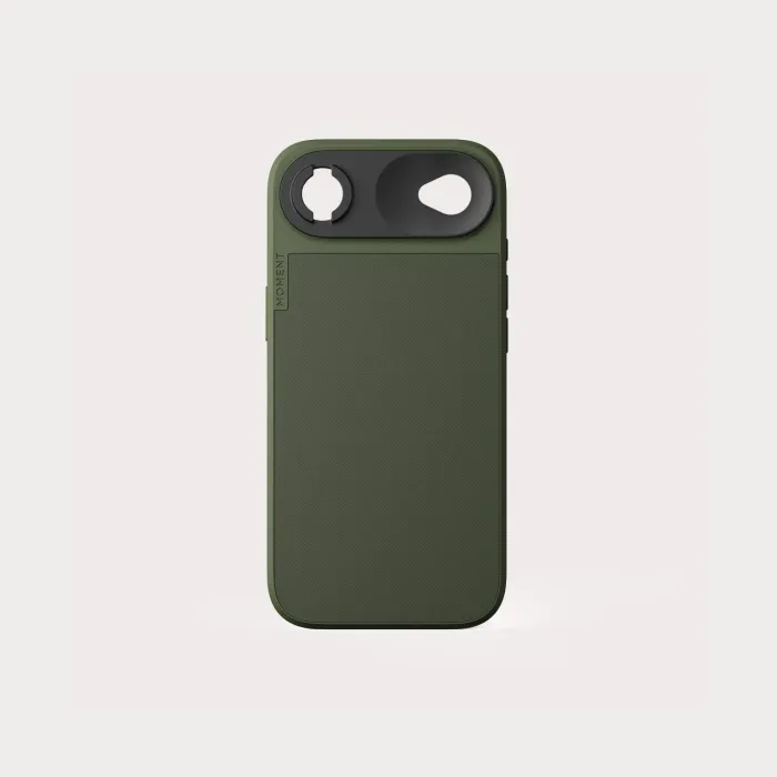 Moment Camera Case for iPhone 17 Air - Compatible with MagSafe - Olive