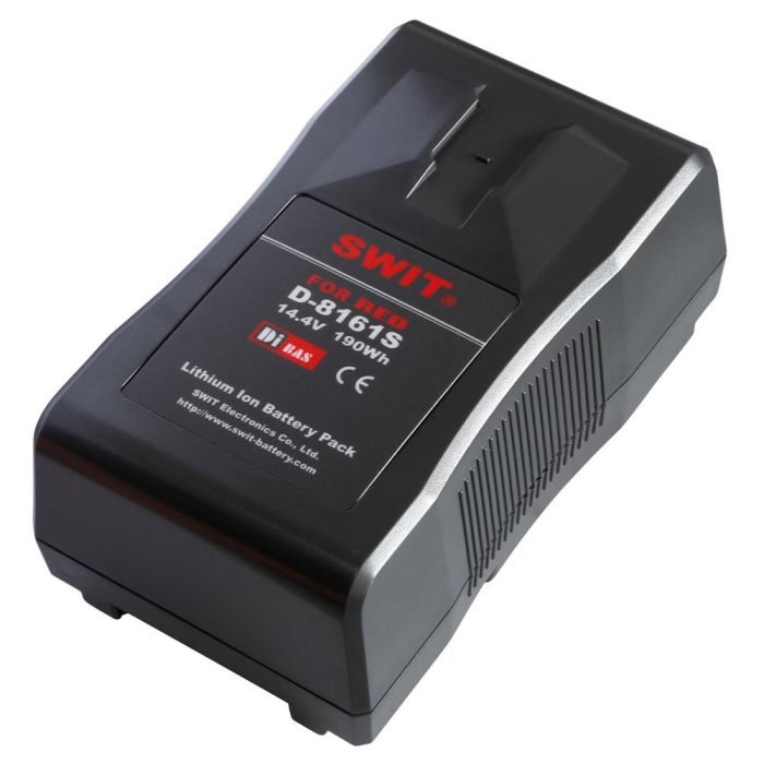Swit D-8161R190Wh akumulator V-lock  RED info w wizjerze-632808