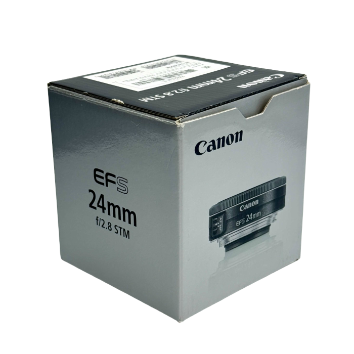 Obiektyw Canon EF-S 24mm f/2.8 STM jak nowy