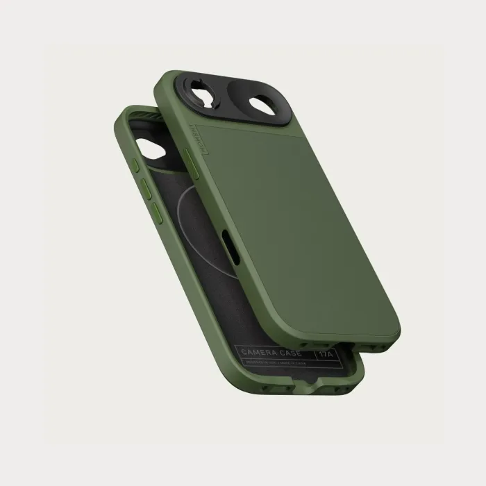 Moment Camera Case for iPhone 17 Air - Compatible with MagSafe - Olive