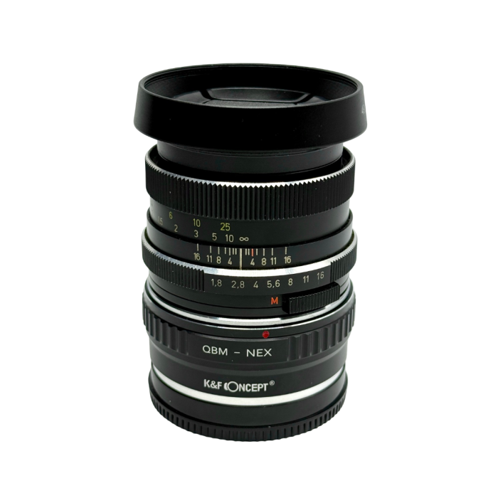 Planar 50/1,8 Rollei f/1.8 50mm + Adapter Sony E