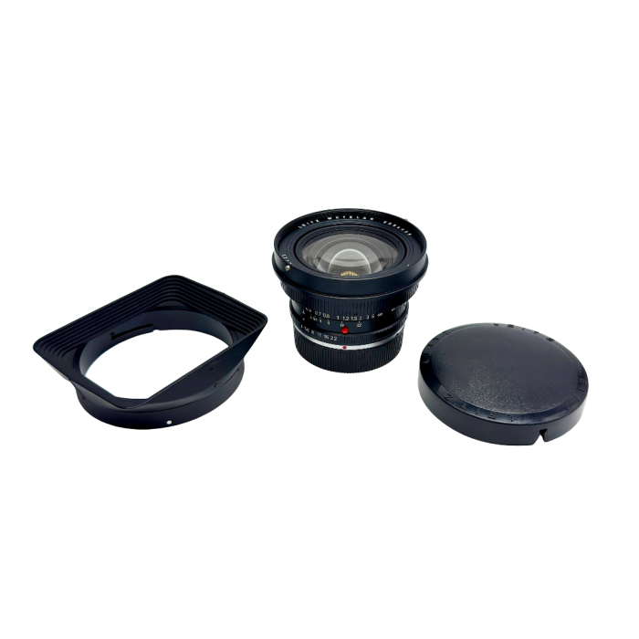 Leitz Super-Angulon-R 21mm f/4 | SN: 3084439 + osłona