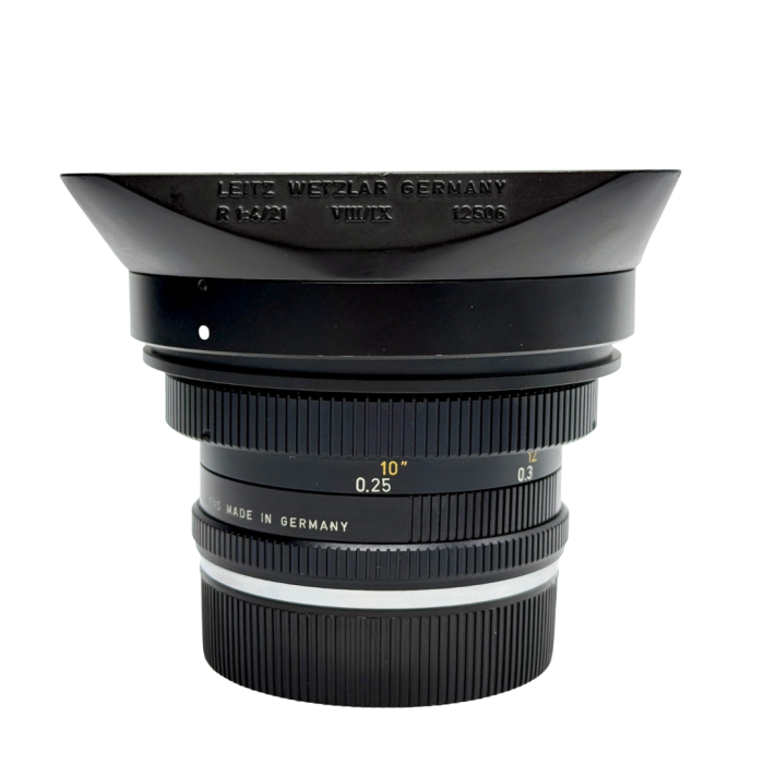 Leitz Super-Angulon-R 21mm f/4 | SN: 3084439 + osłona