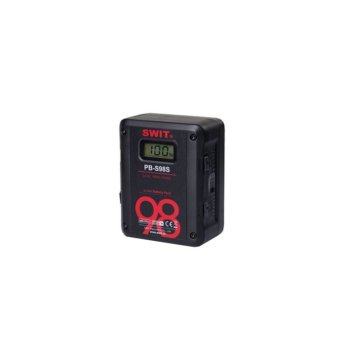 SWIT PB-S98S 98Wh akumulator V-Lock, 2x D-Tap, USB, Sony/Red Info