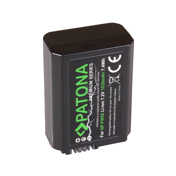 PATONA Premium Battery,  Sony NP-FW50