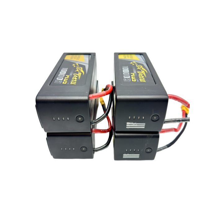 Tattu Plus 10000mAh 22,2V 25C 6S1P Lipo - GENS ACE & TATTU 4 sztuki