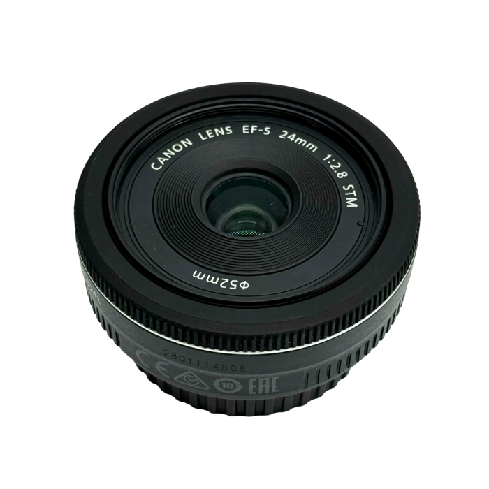 Obiektyw Canon EF-S 24mm f/2.8 STM jak nowy
