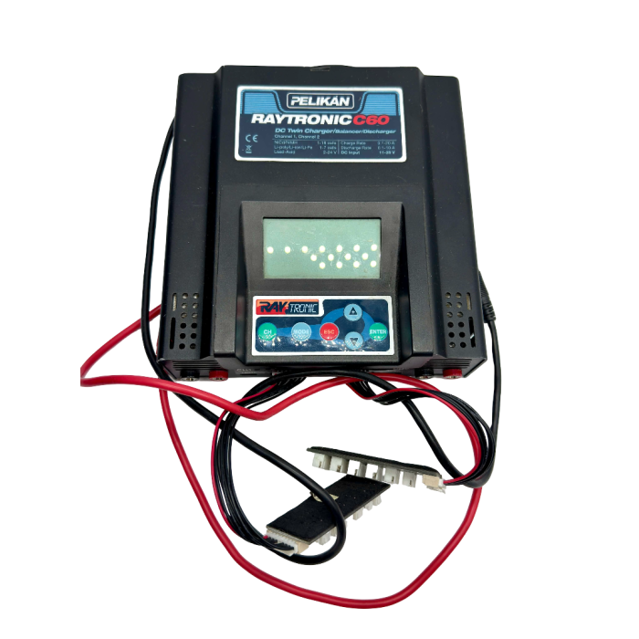 SKYRC EFUEL ZASILACZ 50A 1200W USB DC 15-30V PFC + Ładowarka RAYTRONIC C60