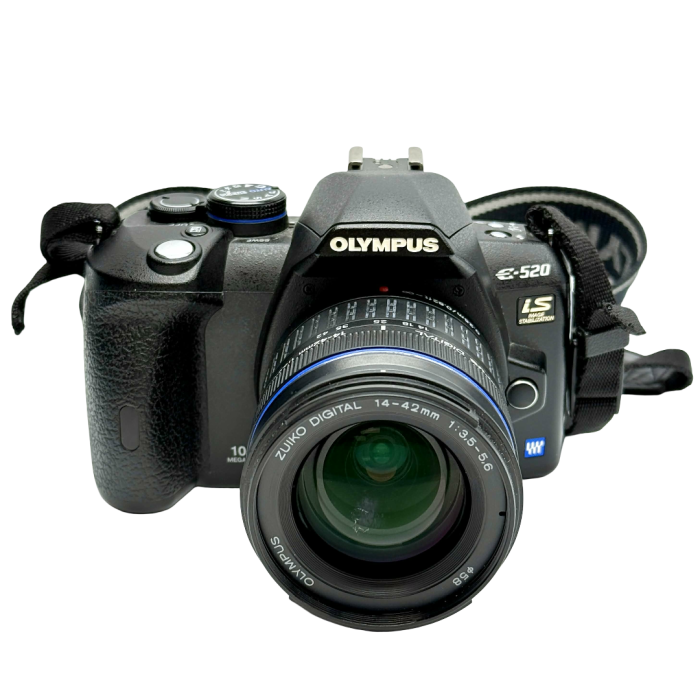 Lustrzanka Olympus E-520 + 14-42mm F3.5-5.6 ED