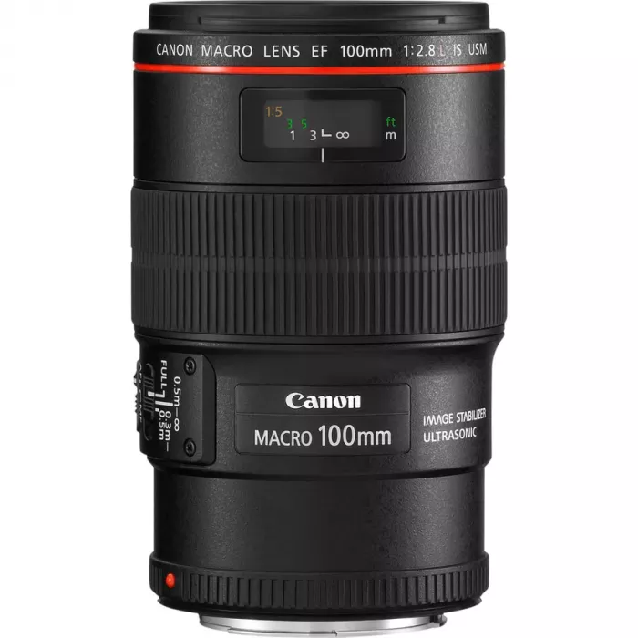 Obiektyw Canon 100 F/2.8 L Macro EF Full frame - Wypożyczenie