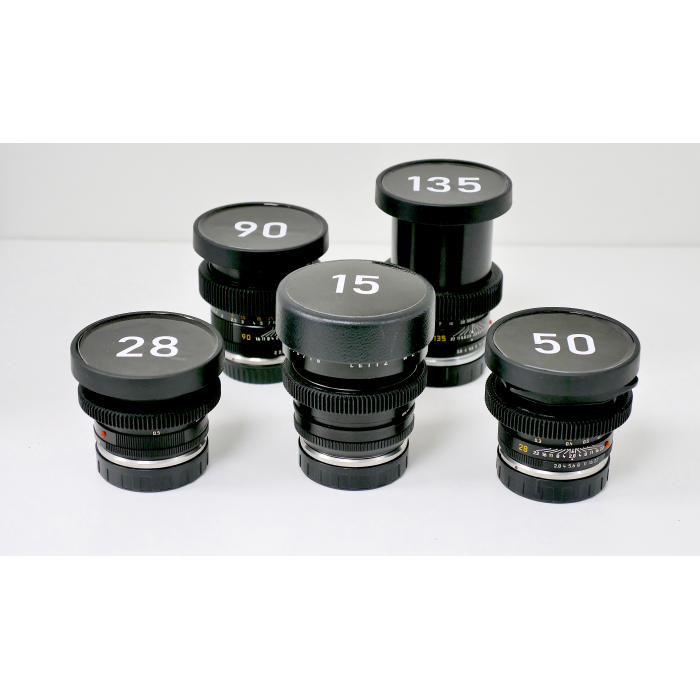 Obiektywy Leica - R 90's Cine Mod EF - 28mm, 50mm, 90mm, 135mm - wypożyczenie