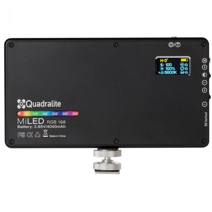 Quadralite MiLED RGB 198 Panel LED