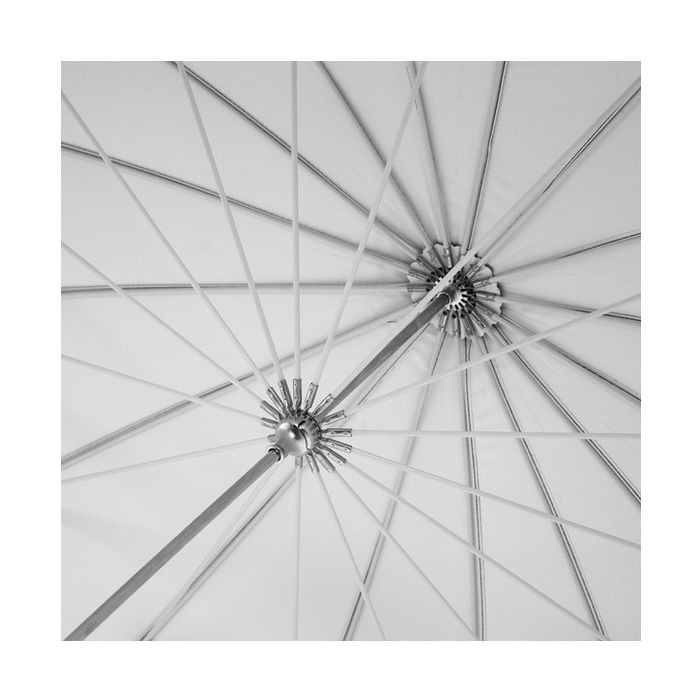 Parasol paraboliczny deep 180 cm czarno-biały PRO STUFF - bez dyfuzora