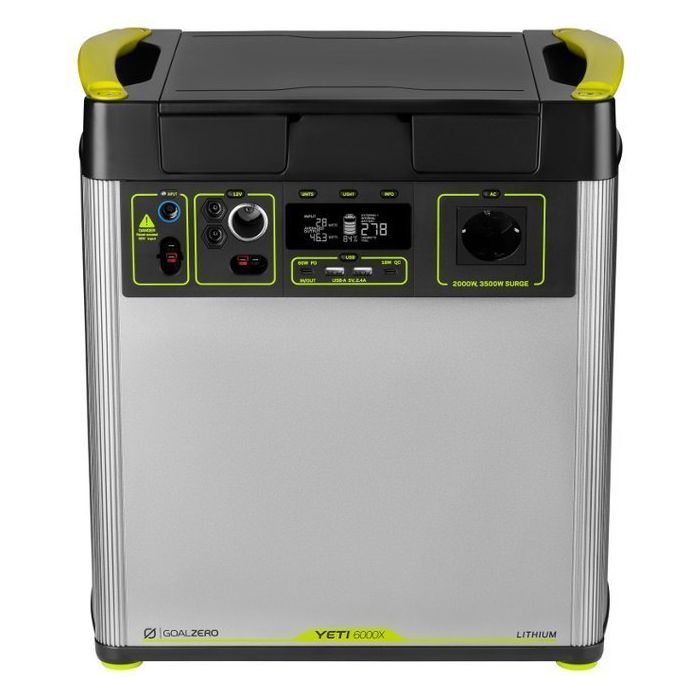 Goal Zero Yeti 6000X (230V) mobilna stacja energii o ekstremalnie wysokiej pojemności.