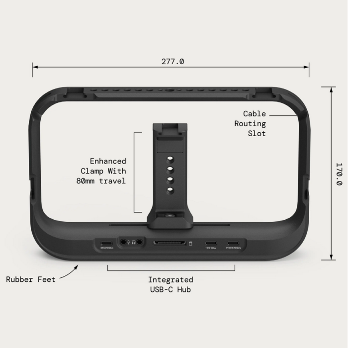 Moment Supercage - Mobile Cage with Integrated USB-C Hub