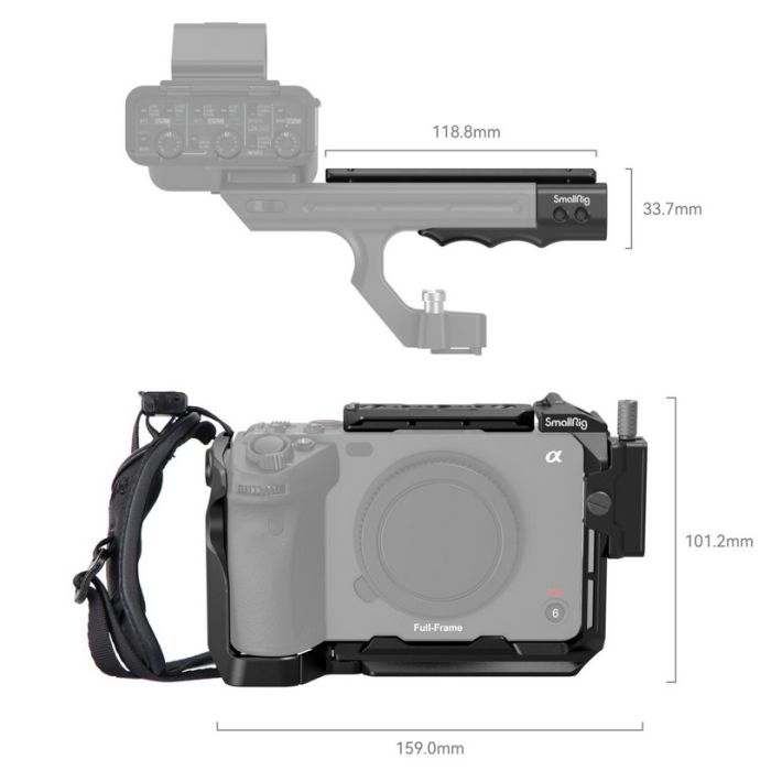 SmallRig Handheld Cage Kit for Sony FX30 / FX3 4184 (4139 new version)
