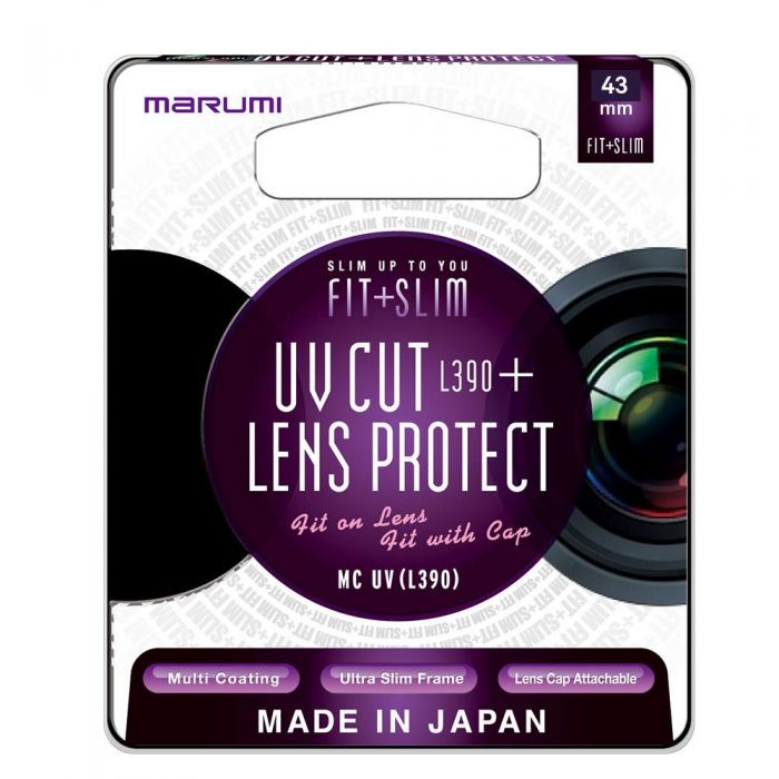 MARUMI filtr fotograficzny FIT SLIM MC UV (CL) 43mm-1543429